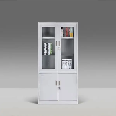 2 Glass Door File Cabinet