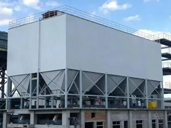 Long-Bag Low-Pressure Pulse-Jet Dust Collector for the Tail End of a Lime Kiln