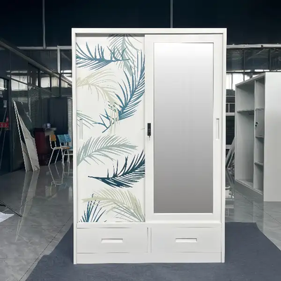 2 Silding Door Metal Wardrobe