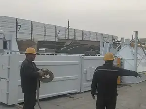 Industrial dust collector site
