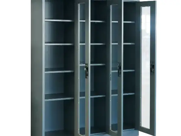 3 Doors Glass Office Metal File Cabinet