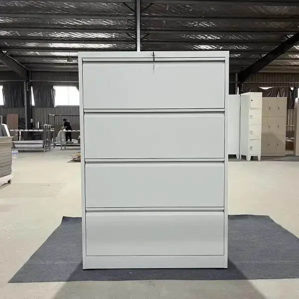 4-Drawer Gooseneck Handle Wide Locker