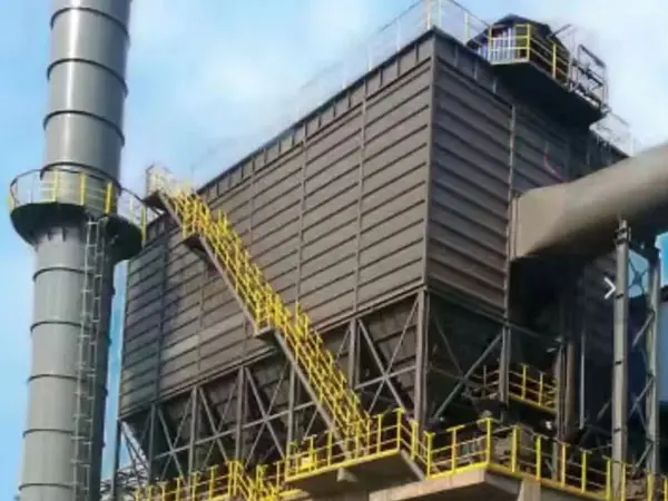 Dust Collector for Blast Furnace Tap Holes