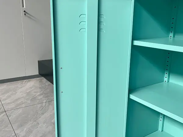 Blue Home Use Thin Legs Low Cabinet-2