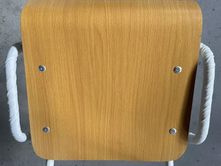 Dormitory Student Metal Chair-3