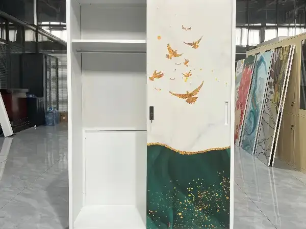 Green Printed Wardrobe