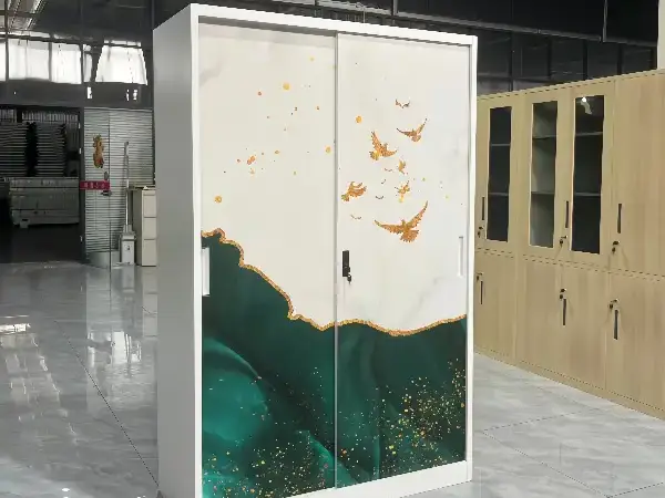 Green Printed Wardrobe