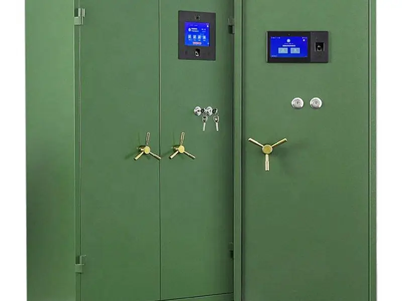 Green Gun Cabinet-1