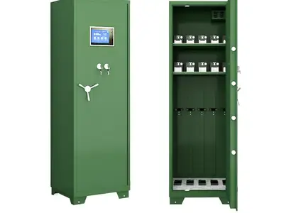 Green Gun Cabinet