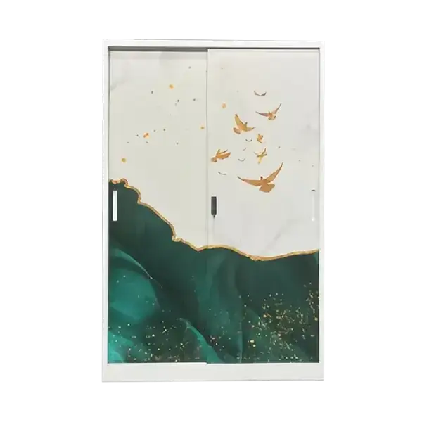 Green Printed Wardrobe