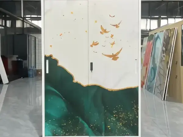 Green Printed Wardrobe