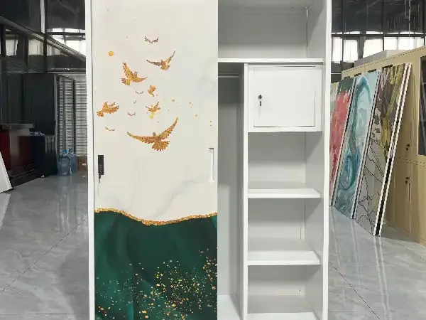 Green Printed Wardrobe