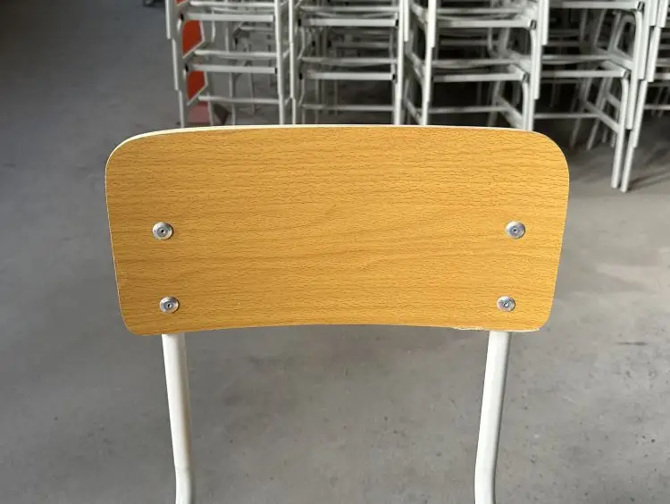 High-quality Comfortable Dormitory Student Metal Chair-2