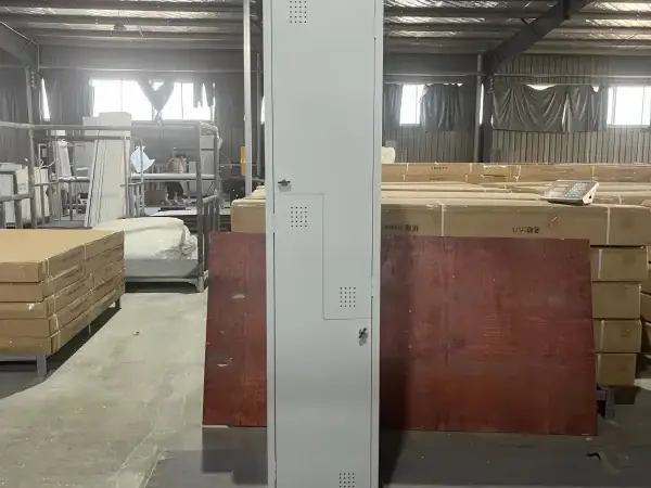 L-Shaped Steel Locker
