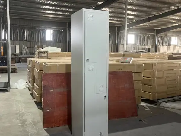 L-Shaped Steel Locker-1