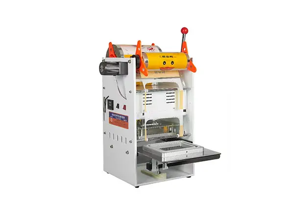 Manual Roll Film Cup and Box Sealing Machine