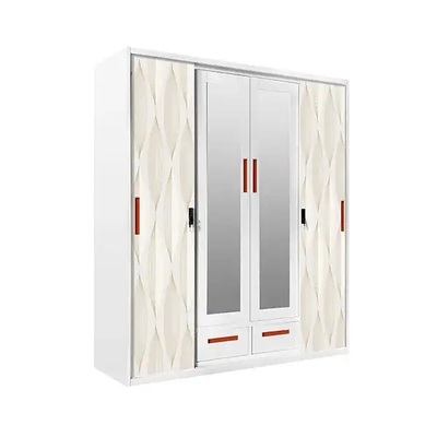 Metal Handle Wardrobe