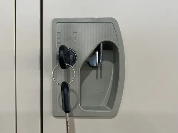 Off-white 2 Doors Steel Locker-3