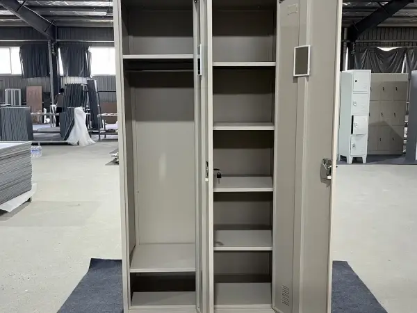 Off-white 2 Doors Steel Locker-2