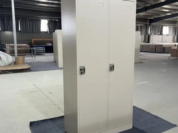 Off-white 2 Doors Steel Locker-1