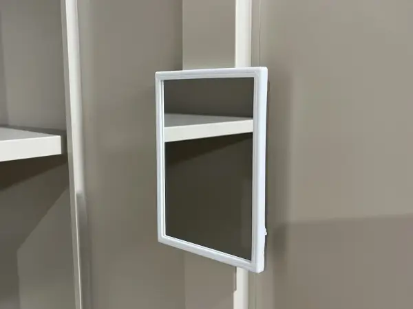 Off-white 2 Doors Steel Locker-4