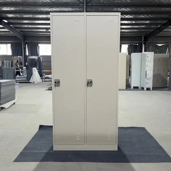 Off-white 2 Doors Steel Locker