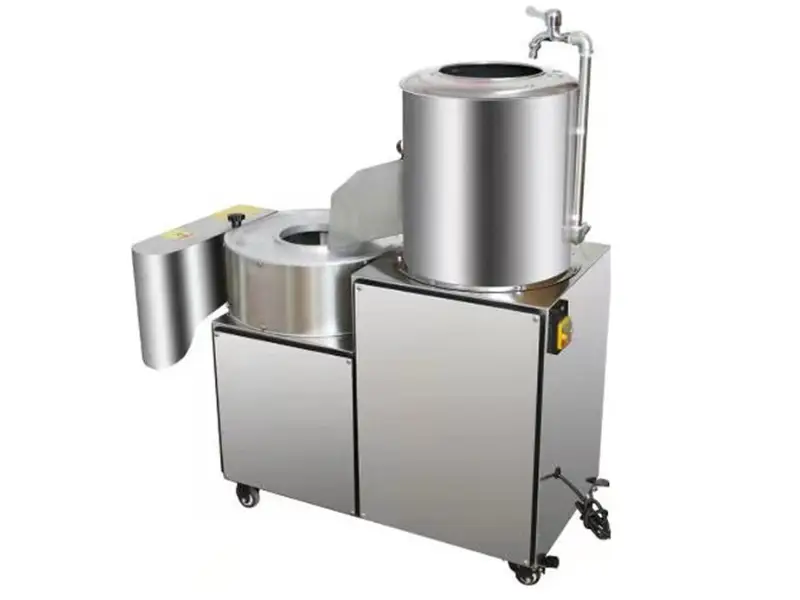 Potato Washing and Peeling Machine