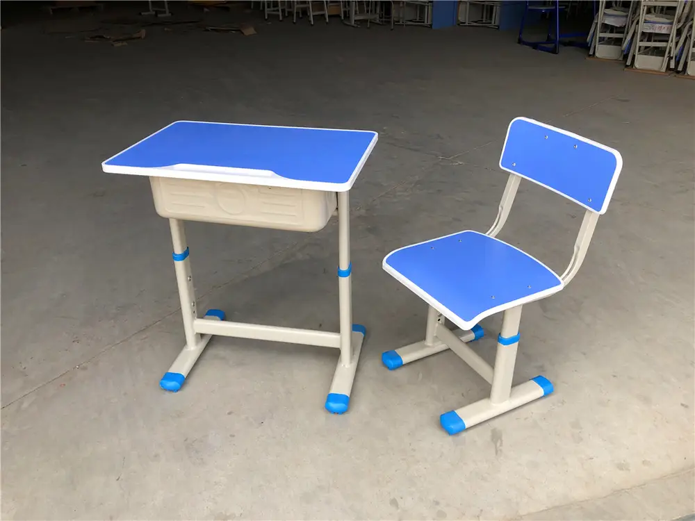 School Desk and Chair Set-3