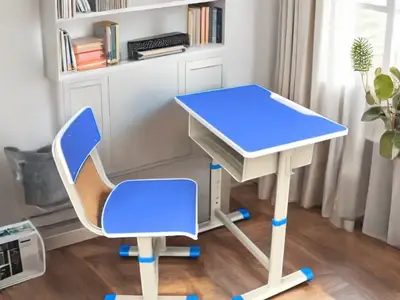 School Desk and Chair Set