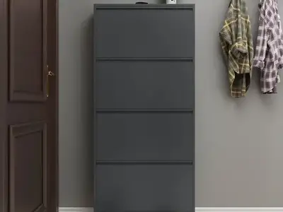 Shoes Cabinet with 4 Drawers 1