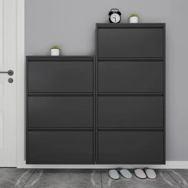 Shoes Cabinet with 4 Drawers 2