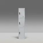 “Single-3-Door-Steel-Locker"