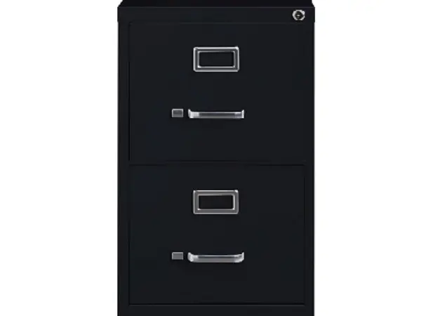 Steel 2-Drawer Locker With Business Card Slot