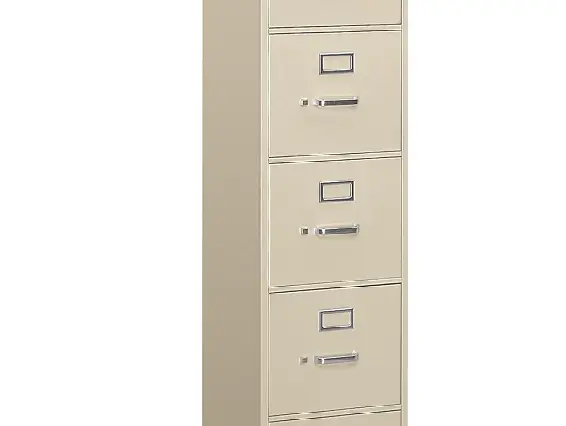 Steel 5-Drawer Business Card Slot Locker-1