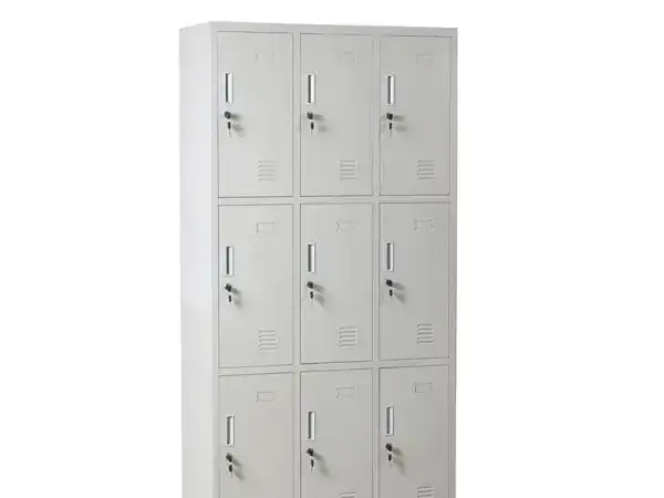 Steel Locker with 9 Doors