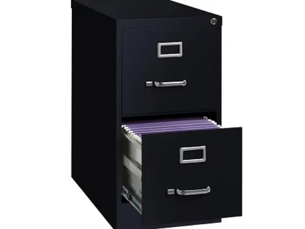 Steel 2-Drawer Locker With Business Card Slot-1
