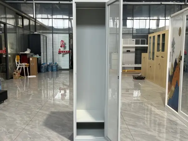 Steel Mesh Single Door Locker-2