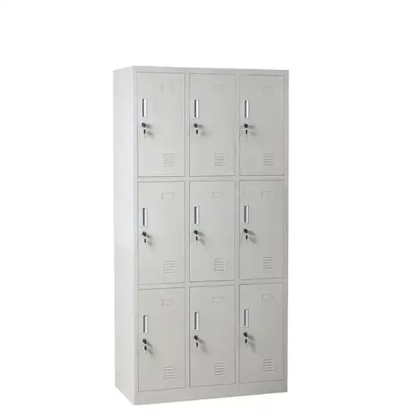 Steel Locker with 9 Doors