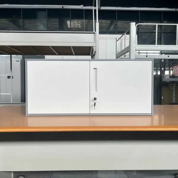 Steel Top Low 2 Door Cabinet