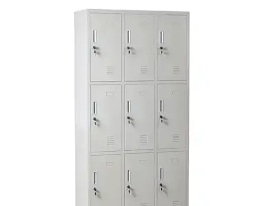 Steel Locker with 9 Doors