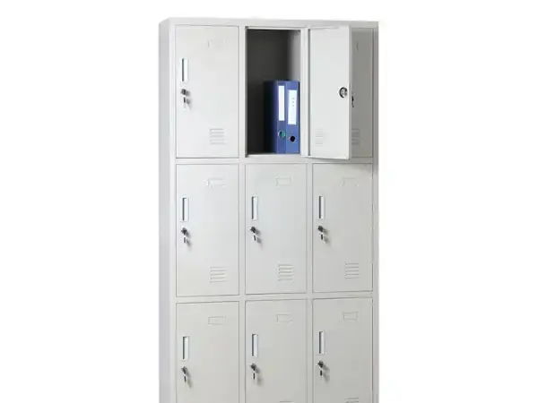Steel Locker with 9 Doors
