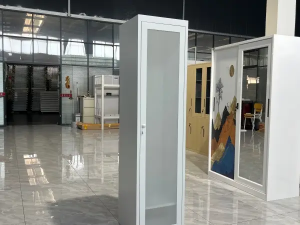 Steel Mesh Single Door Locker -1