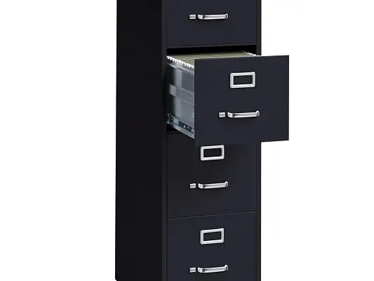 Steel 4-Drawer Business Card Slot Locker-2