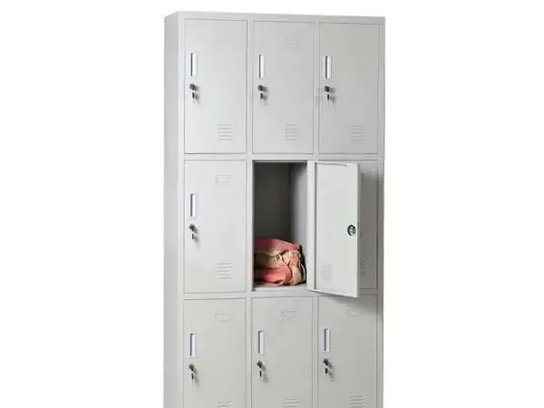 Steel Locker with 9 Doors