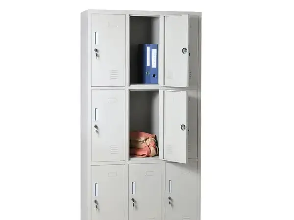 Steel Locker with 9 Doors