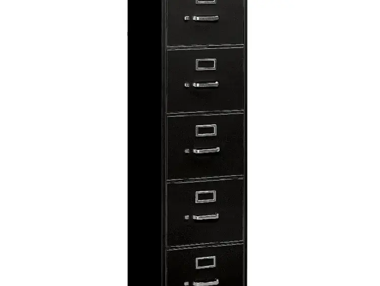 Steel 5-Drawer Business Card Slot Locker