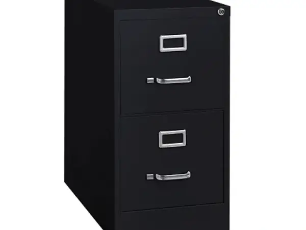 Steel 2-Drawer Locker With Business Card Slot