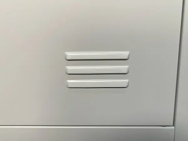 White High Foot 4 Doors Low Cabinet-5